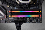Corsair CMW32GX4M2C3200C16 Vengeance RGB PRO 32GB (2x16GB) DDR4 3200 (PC4-25600) C16 Desktop Memory Black