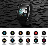 Updated 2019 Version Smart Watch for Android iOS Phone, Activity Fitness Tracker Watches Health Exercise Smartwatch with Heart Rate, Sleep Monitor