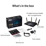 Asus RT-AX88U AX6000 Dual-Band WiFi Router, Aiprotection Lifetime Security
