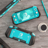 Mumba Grip Case for Nintendo Switch Lite, [Blade Series] TPU Protective Portable Cover Accessories Compatible with Switch Lite Console 2019  (Black)