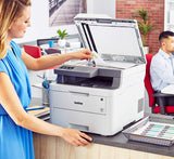 Brother MFC-L3710CW Compact Digital Color All-in-One Printer Providing Laser Printer Quality Results with Wireless, Amazon Dash Replenishment Enabled