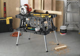Folding Table Work Bench For Woodworking Tools & Accessories with Clamps