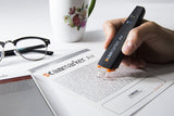 Scanmarker Air Pen Scanner - OCR Digital Highlighter and Reader - Wireless (Mac Win iOS Android) (Black)