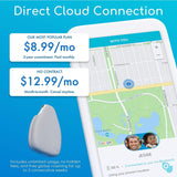 Jiobit - Smallest Real-Time Location Tracker for Kids | Highly Secure, KidSAFE Approved, Lightweight, Durable, Live Notifications |