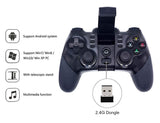 2.4G Wireless Bluetooth Android Game Controller，BRHE Mobile Gaming Controller Wired Gamepad for Android Phone, PS3, Tablet, PC – Black