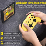 Switch Pro Controller for Nintendo Switch, Switch Remote with Turbo Function Wireless Switch Controller