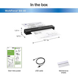 Epson Workforce ES-50 Portable Sheet-fed Document Scanner for PC and Mac