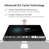 Silicon Power 512GB SSD 3D NAND A55 SLC Cache Performance Boost SATA III 2.5" 7mm (0.28") Internal Solid State Drive (SP512GBSS3A55S25)