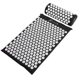 Prosource Fit Acupressure Mat and Pillow Set for Back/Neck Pain Relief and Muscle Relaxation