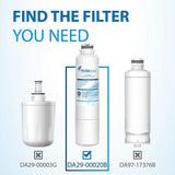 FilterLogic NSF 53&42 Certified DA29-00020B Refrigerator Water Filter