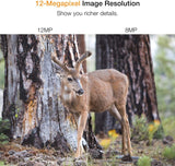 APEMAN Trail Camera 12MP 1080P 2.4" LCD Game&Hunting Camera