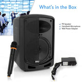 Pyle Bluetooth Karaoke PA Speaker - Indoor / Outdoor Portable Sound System