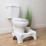 Squatty Potty The Original Bathroom Toilet Stool, 7" height, White