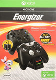 PDP Energizer Xbox One Controller Charger with Rechargeable Battery Pack for Two Wireless Controllers Charging Station Black (Package may Vary)