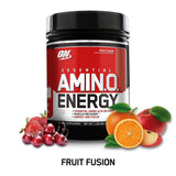 OPTIMUM NUTRITION ESSENTIAL AMINO ENERGY, Fruit Fusion, Keto Friendly Preworkout and Essential Amino Acids with Green Tea