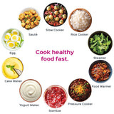 Instant Pot Ultra 3 Qt 10-in-1 Multi- Use Programmable Pressure Cooker, Slow Cooker, Rice Cooker, Yogurt Maker, Cake Maker, Egg Cooker, Sauté