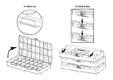 Deluxe Hardware Assortment Kit with Professional"No Mix" Case (1,300 Piece, 60 Sizes, Nuts, Bolts, Washers & Screws)