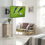 PERLESMITH TV Wall Mount for Most 26-55 Inch TVs with Swivel & Extend 18.5 Inch - Wall Mount TV Bracket
