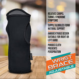 Night Wrist Sleep Support Brace - Fits Both Hands-Cushioned to Help with Carpal Tunnel and Relieve and Treat Wrist Pain,Adjustable, Fitted-ComfyBrace