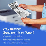 Brother Genuine TN660 High Yield Black Toner Cartridge