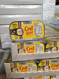 Cod Liver In Own Oil,4.3oz,10 pack