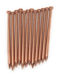 12 Pack USA Made! Copper 4 Inch Long Nail Spikes, Kills Trees Stumps Roots Reliable