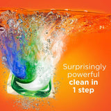 Tide PODS 3 in 1 HE Turbo Laundry Detergent Pacs, Spring Meadow Scent, 81 Count Tub - Packaging May Vary