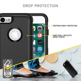 OtterBox COMMUTER SERIES Case for iPhone 8 & iPhone 7 (NOT Plus) - BLACK