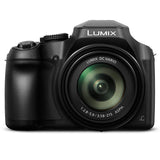 PANASONIC LUMIX FZ80 4K Digital Camera, 18.1 Megapixel Video Camera, 60X Zoom DC VARIO 20-1200mm Lens, F2.8-5.9 Aperture, POWER O.I.S.  (Black)