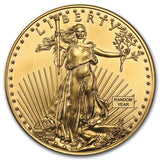 1986 - Present 1 oz Gold American Eagle BU (Random Year) 1 OZ Brilliant Uncirculated