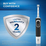 Oral-B Pro 500 Electric Power Rechargeable Toothbrush with Automatic Timer and Precision Clean Brush Head