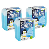 Fit & Fresh Cool Coolers Slim Ice Packs for Coolers/Lunch Bags/Lunch Boxes/Office/Jobsite/Camping/Beach/Picnics/Golfing, for All Ages