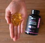 Evening Primrose Oil (1300mg) 120 Liquid Softgels ~ Cold-Pressed with No fillers or Artificial Ingredients ~ Non-GMO & Gluten Free