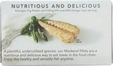 Wild Planet Wild Mackerel Fillets in Organic Extra Virgin Olive Oil, Skinless & Boneless, 3rd Party Mercury Tested, 4.4 Ounce (Pack of 12)