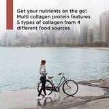 Ancient Nutrition Multi Collagen Protein Powder, 5 Types of Food Sourced Collagen, Providing Types I, II, III, V, and X, 16.2oz