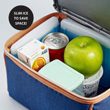 Fit & Fresh Cool Coolers Slim Ice Packs for Coolers/Lunch Bags/Lunch Boxes/Office/Jobsite/Camping/Beach/Picnics/Golfing, for All Ages