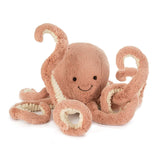 Jellycat Odell Octopus Stuffed Animal, Little, 12 inches