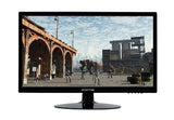 Sceptre E205W-1600 20" 75Hz Ultra Thin LED Monitor HDMI VGA Build-in Speakers, Metallic Black (2018 version)