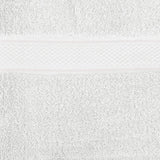 Pinzon 6 Piece Blended Egyptian Cotton Bath Towel Set - White