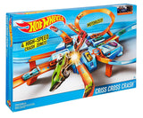 Hot Wheels Criss Cross Crash Track Set [Amazon Exclusive]