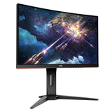 AOC C24G1 24" Curved Frameless Gaming Monitor, FHD 1080p, 1500r VA Panel, 1ms MPRT 144Hz, FreeSync, DP/HDMI/VGA, Height Adjustable, VESA