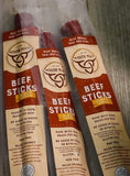 TASTY & SPICY Non-GMO Grass-Fed Beef Sticks Gluten Free MSG Free Nitrate Nitrite Free Paleo Snacks Keto Healthy Natural Meat Sticks