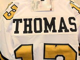 Michael Thomas New Orleans Saints Signed Autograph White Custom Jersey