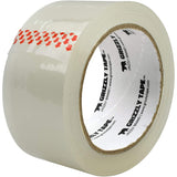 Grizzly Brand Clear Packing Tape Refill Rolls for Shipping, Moving, Packaging - True 2 inch x 65 Yards, 2.8mil Thick, 12 Rolls