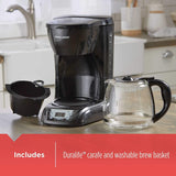 BLACK+DECKER DLX1050B Coffee Maker, 6, Black