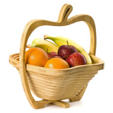 Dried Fruit Gift Basket – Tray Turns into Basket - Healthy Gourmet Snack Box