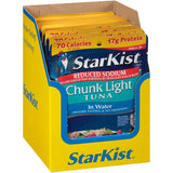 StarKist Reduced Sodium Chunk Light Tuna In Water, 2.6 oz. Pouches, Pack of 24