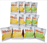 Whisps Cheese Crisps Single Serve 12 ct Variety Pack |Back to School Snack, Keto Snack, No Gluten, No Sugar, Low Carb, High Protein (12 x 0.63oz)
