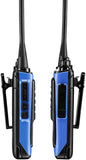 Arcshell Rechargeable Long Range Two-Way Radios with Earpiece 4 Pack UHF 400-470Mhz Walkie Talkies Li-ion Battery and Charger Included