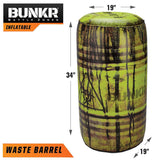 BUNKR Inflatable Battlezone Battle Royale Set (4 Piece) - Compatible with Nerf, Laser X, X-Shot and Boomco
